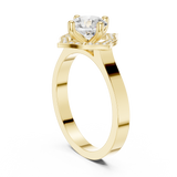Ladies Ring DDLR-327@7 - Yellow Gold - Image