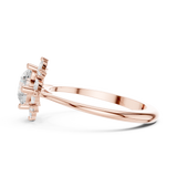 Ladies Ring DDLR-328@7 - Rose Gold - Image