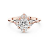 Ladies Ring DDLR-328@7 - Rose Gold - Image