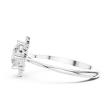 Ladies Ring DDLR-328@7 - White Gold - Image