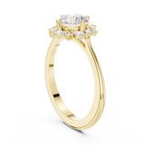 Ladies Ring DDLR-328@7 - Yellow Gold - Image