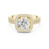Ladies Ring DDLR-329@7 - Yellow Gold - Image
