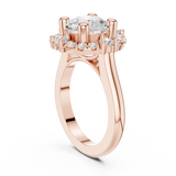 Ladies Ring DDLR-330@7 - Rose Gold - Image