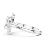 Ladies Ring DDLR-330@7 - White Gold - Image