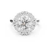 Ladies Ring DDLR-330@7 - White Gold - Image