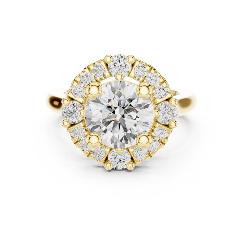 Ladies Ring DDLR-330@7 - Yellow Gold - Image