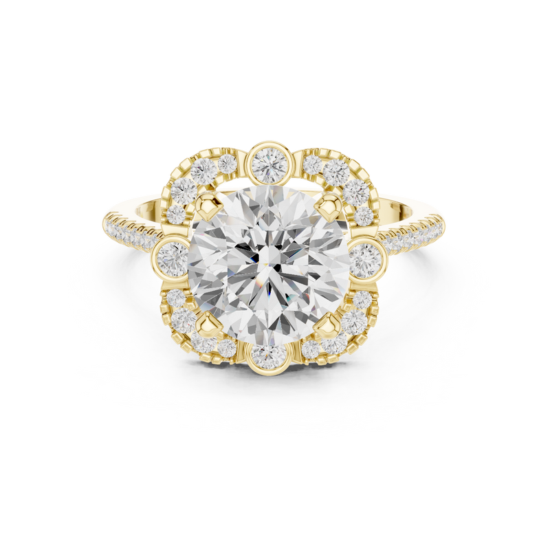 Ladies Ring DDLR-331@7 - Yellow Gold - Image