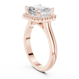 Ladies Ring DDLR-332@7 - Rose Gold - Image