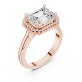 Ladies Ring DDLR-332@7 - Rose Gold - Image