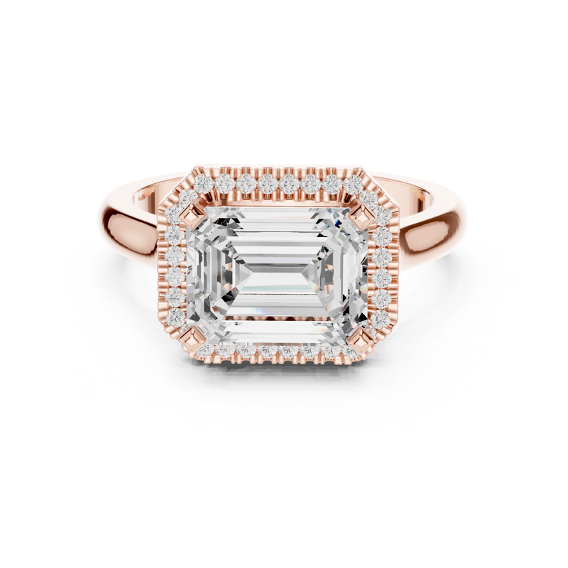 Ladies Ring DDLR-332@7 - Rose Gold - Image