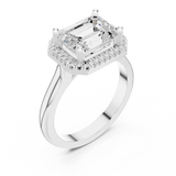 Ladies Ring DDLR-332@7 - White Gold - Image