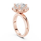 Ladies Ring DDLR-333@7 - Rose Gold - Image