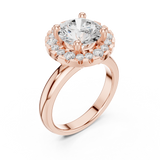 Ladies Ring DDLR-333@7 - Rose Gold - Image
