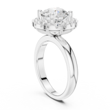 Ladies Ring DDLR-333@7 - White Gold - Image