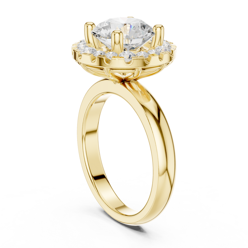 Ladies Ring DDLR-333@7 - Yellow Gold - Image