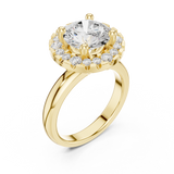 Ladies Ring DDLR-333@7 - Yellow Gold - Image