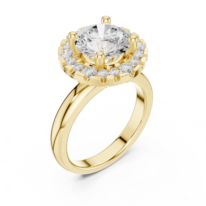 Ladies Ring DDLR-333@7 - Yellow Gold - Image