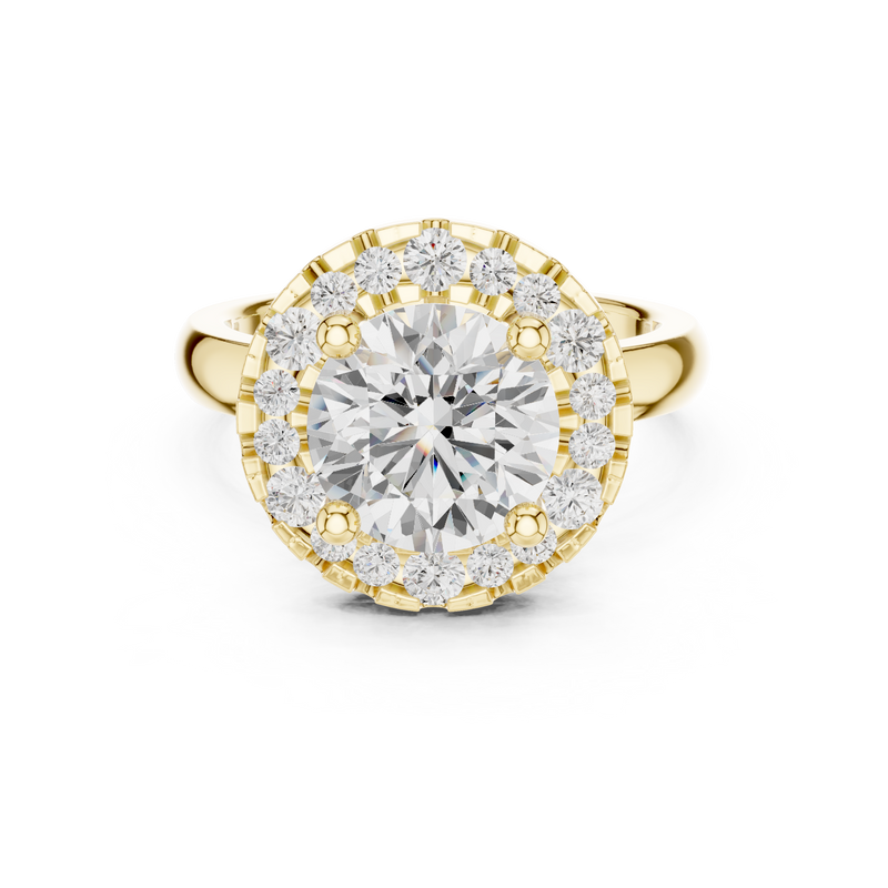 Ladies Ring DDLR-333@7 - Yellow Gold - Image