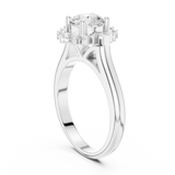 Ladies Ring DDLR-334@7 - White Gold - Image