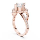 Ladies Ring DDLR-335@7 - Rose Gold - Image