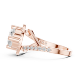 Ladies Ring DDLR-335@7 - Rose Gold - Image