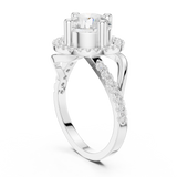 Ladies Ring DDLR-335@7 - White Gold - Image