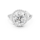 Ladies Ring DDLR-335@7 - White Gold - Image