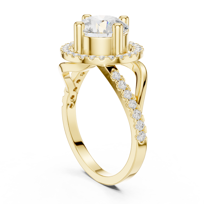 Ladies Ring DDLR-335@7 - Yellow Gold - Image