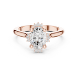 Ladies Ring DDLR-336@7 - Rose Gold - Image
