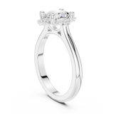 Ladies Ring DDLR-336@7 - White Gold - Image