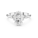 Ladies Ring DDLR-336@7 - White Gold - Image