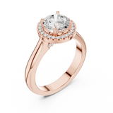 Ladies Ring DDLR-338@7 - Rose Gold - Image