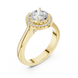 Ladies Ring DDLR-338@7 - Yellow Gold - Image