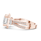Ladies Ring DDLR-339@7 - Rose Gold - Image