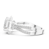 Ladies Ring DDLR-339@7 - White Gold - Image