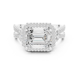 Ladies Ring DDLR-339@7 - White Gold - Image