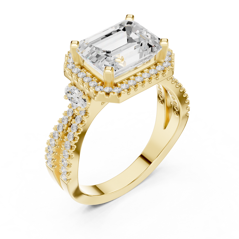 Ladies Ring DDLR-339@7 - Yellow Gold - Image