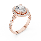 Ladies Ring DDLR-340@7 - Rose Gold - Image
