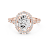 Ladies Ring DDLR-340@7 - Rose Gold - Image