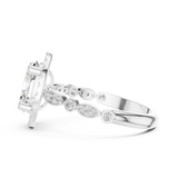Ladies Ring DDLR-340@7 - White Gold - Image