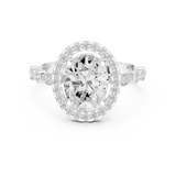 Ladies Ring DDLR-340@7 - White Gold - Image