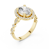 Ladies Ring DDLR-340@7 - Yellow Gold - Image