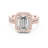 Ladies Ring DDLR-341@7 - Rose Gold - Image