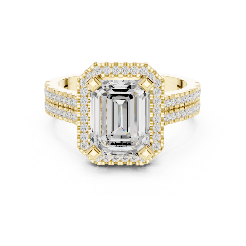 Ladies Ring DDLR-341@7 - Yellow Gold - Image