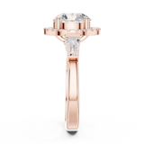 Ladies Ring DDLR-342@7 - Rose Gold - Image