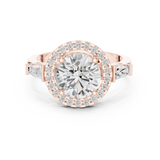 Ladies Ring DDLR-342@7 - Rose Gold - Image