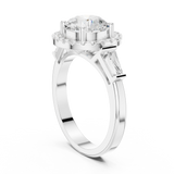 Ladies Ring DDLR-342@7 - White Gold - Image
