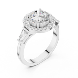 Ladies Ring DDLR-342@7 - White Gold - Image
