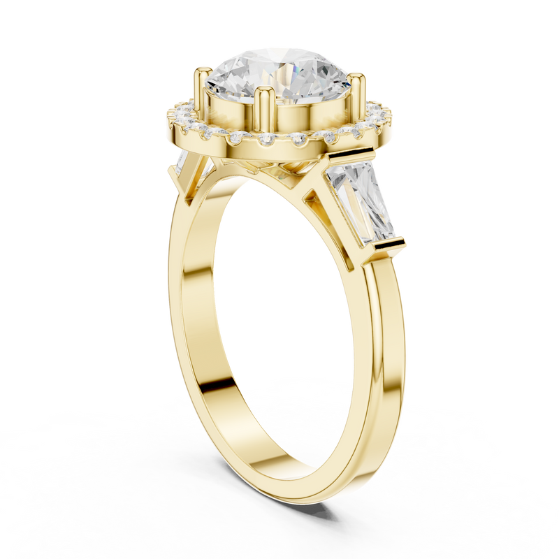 Ladies Ring DDLR-342@7 - Yellow Gold - Image