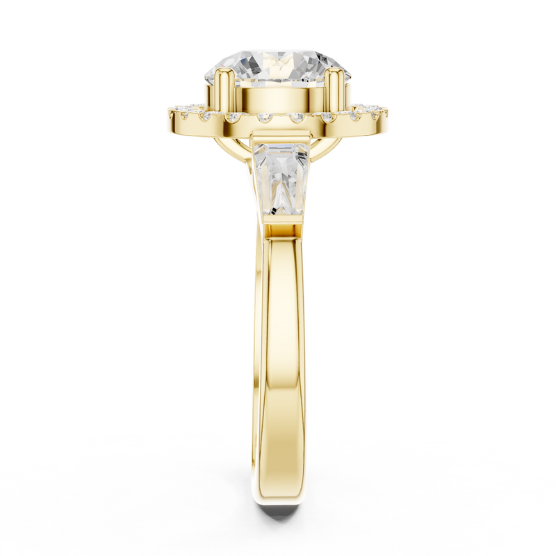 Ladies Ring DDLR-342@7 - Yellow Gold - Image